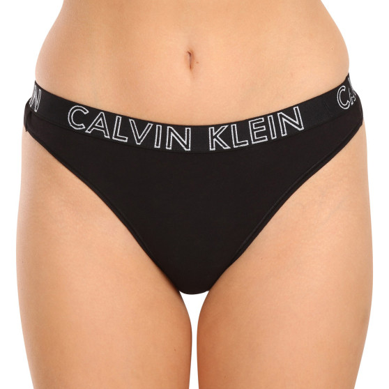 Naiste stringid Calvin Klein must (QD3636E-001)