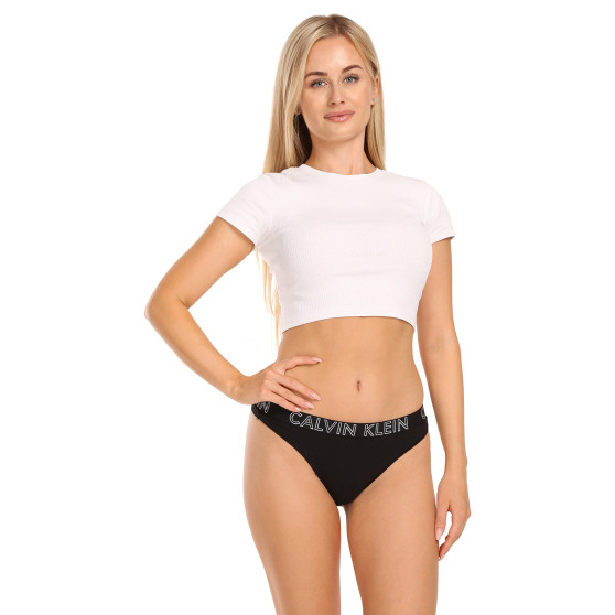 Naiste stringid Calvin Klein must (QD3636E-001)