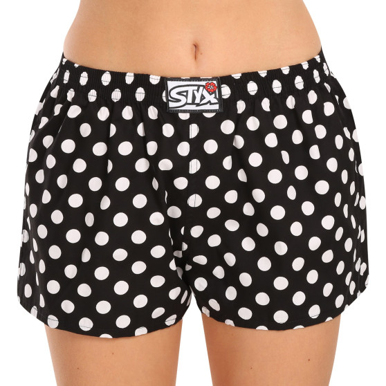 Naiste bokserid Styx art classic rubber polka dots (K1650)