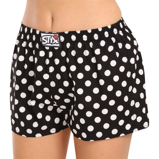 Naiste bokserid Styx art classic rubber polka dots (K1650)