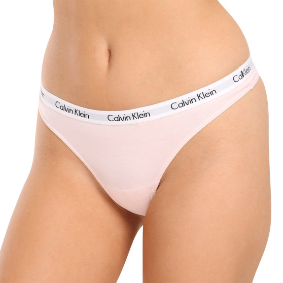 Naiste stringid Calvin Klein roosa (D1617A-2NT)