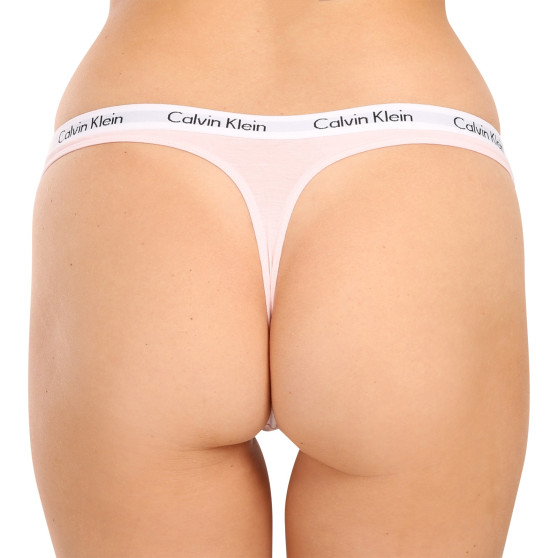 Naiste stringid Calvin Klein roosa (D1617A-2NT)