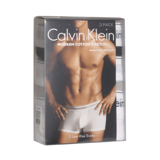 3PACK meeste bokserid Calvin Klein mustad (NB1085A-MP1)