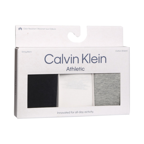 3PACK naiste aluspüksid Calvin Klein mitmevärviline (QD5071E-MPI)