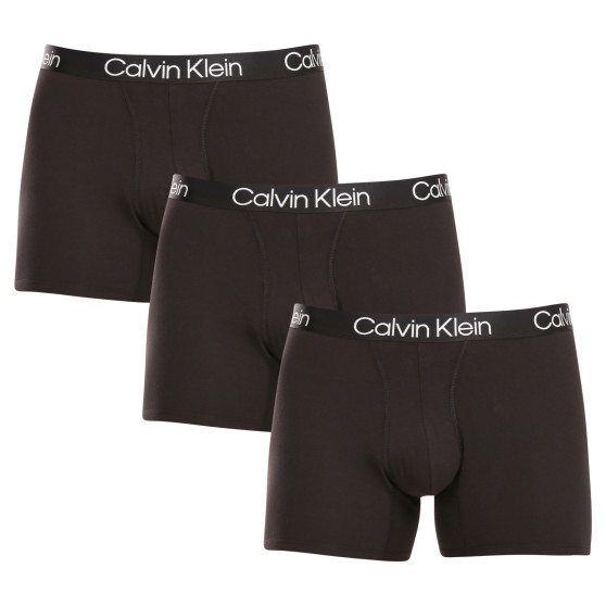 3PACK meeste bokserid Calvin Klein mustad (NB2971A-7VI)