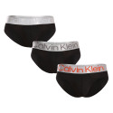 3PACK meeste aluspüksid Calvin Klein must (NB3129A-GTB)