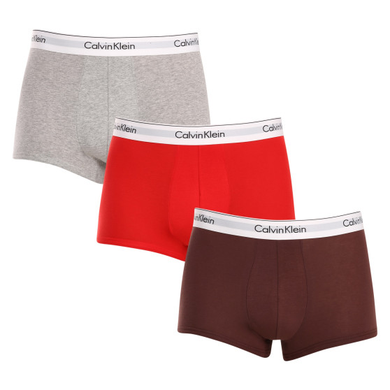 3PACK meeste bokserid Calvin Klein mitmevärviline (NB2380A-GVZ)