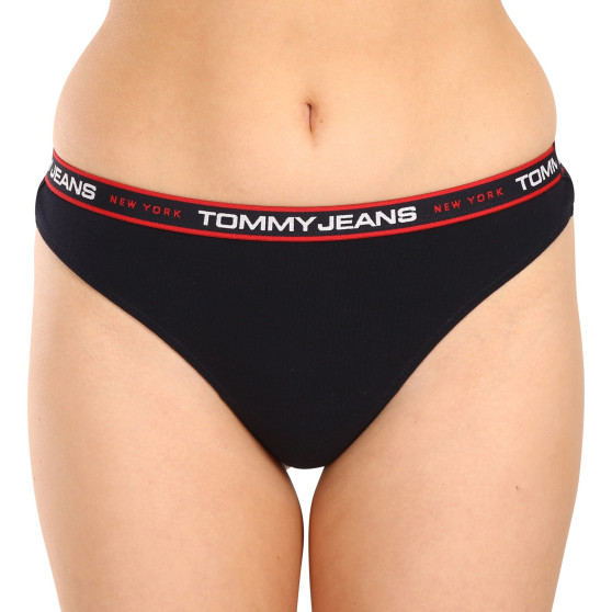 3PACK naiste stringid Tommy Hilfiger ülevärvilised mitmevärvilised (UW0UW04709 0WE)