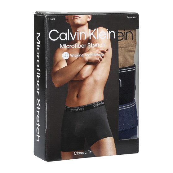 3PACK meeste bokserid Calvin Klein mitmevärviline (NB2570A-KM1)