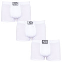 3PACK meeste bokserid Styx classic elastic white (3Q1061)