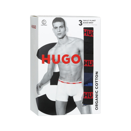 3PACK meeste bokserid HUGO mitmevärviline (50496713 420)