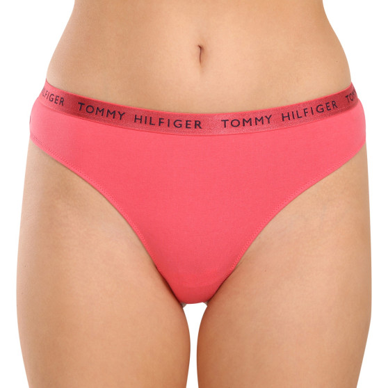 3PACK naiste stringid Tommy Hilfiger mitmevärvilised (UW0UW04889 0V5)