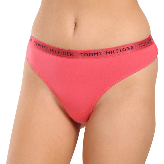 3PACK naiste stringid Tommy Hilfiger mitmevärvilised (UW0UW04889 0V5)