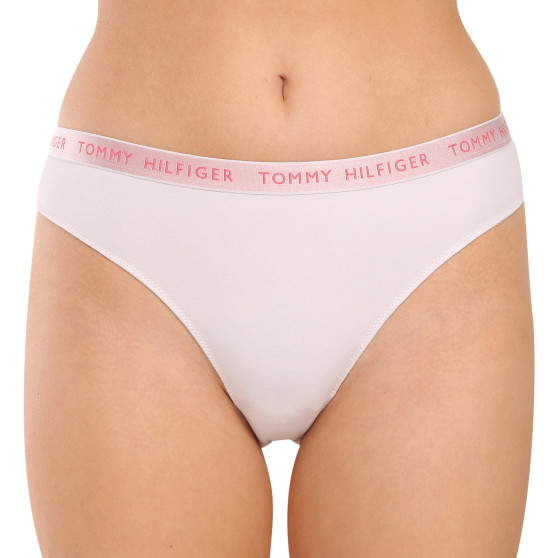 3PACK naiste stringid Tommy Hilfiger mitmevärvilised (UW0UW04889 0V5)