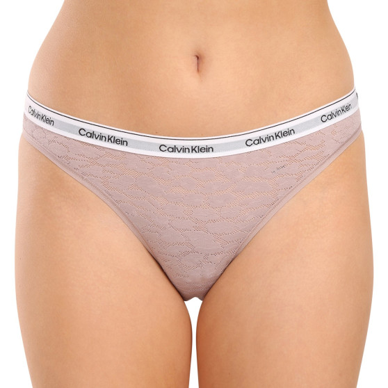 3PACK naiste Brasiilia aluspüksid Calvin Klein mitmevärvilised (QD5068E-GP8)