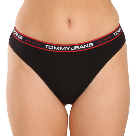 3PACK naiste stringid Tommy Hilfiger ülevärvilised mitmevärvilised (UW0UW04709 0VA)