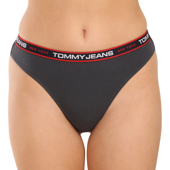 3PACK naiste stringid Tommy Hilfiger ülevärvilised mitmevärvilised (UW0UW04709 0VA)