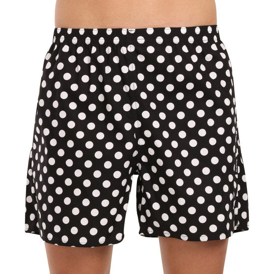 Meeste kodused bokserid taskutega Styx polka dots (D1650)