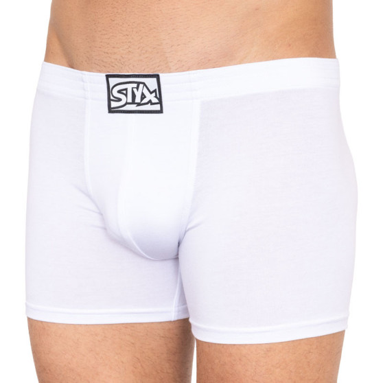 3PACK meeste bokserid Styx long classic elastic white (3F1061)