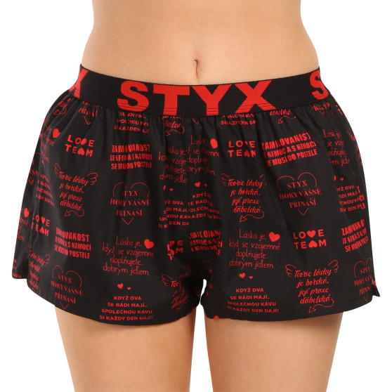 Naiste bokserid Styx art sports rubber Valentine's Day lyrics (T1757)