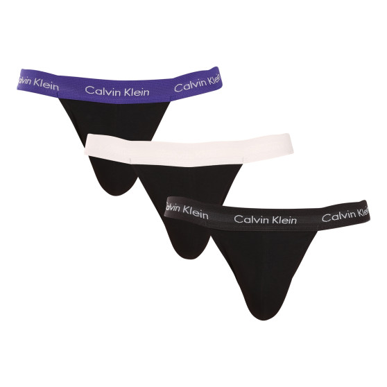 3PACK meeste kubemekaitsmed Calvin Klein must (NB3363A-H4X)