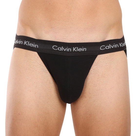 3PACK meeste kubemekaitsmed Calvin Klein must (NB3363A-H4X)