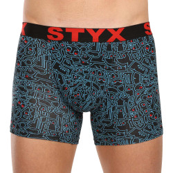 Meeste bokserid Styx long art sports rubber doodle (U1256/2)