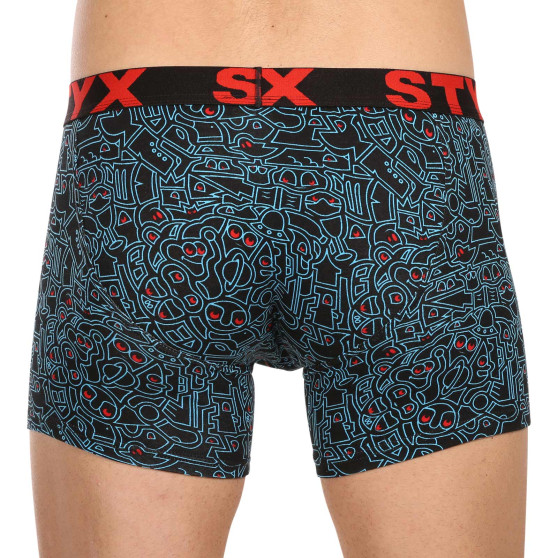 Meeste bokserid Styx long art sports rubber doodle (U1256/2)