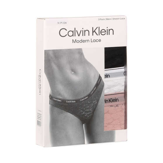 3PACK naiste aluspüksid Calvin Klein mitmevärviline (QD5069E-N8I)