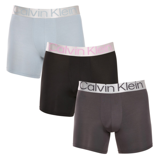 3PACK meeste bokserid Calvin Klein mitmevärviline (NB3075A-N2D)