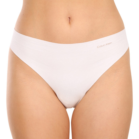 3PACK naiste stringid Calvin Klein mitmevärvilised (QD5219E-NOY)