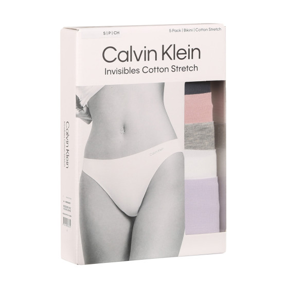 5PACK naiste aluspüksid Calvin Klein mitmevärviline (QD5205E-NOZ)