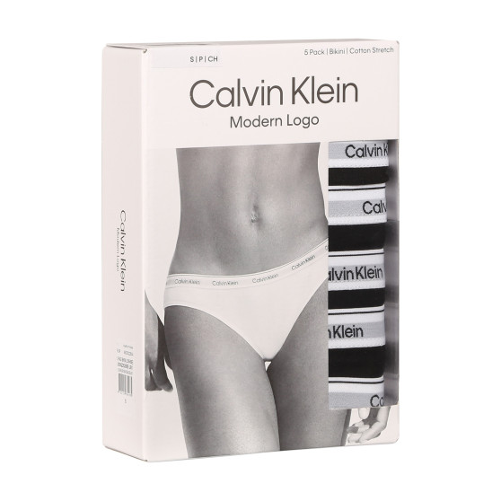 5PACK naiste aluspüksid Calvin Klein must (QD5208E-UB1)