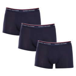 3PACK meeste bokserid Tommy Hilfiger tumesinine (1U87903842 409)