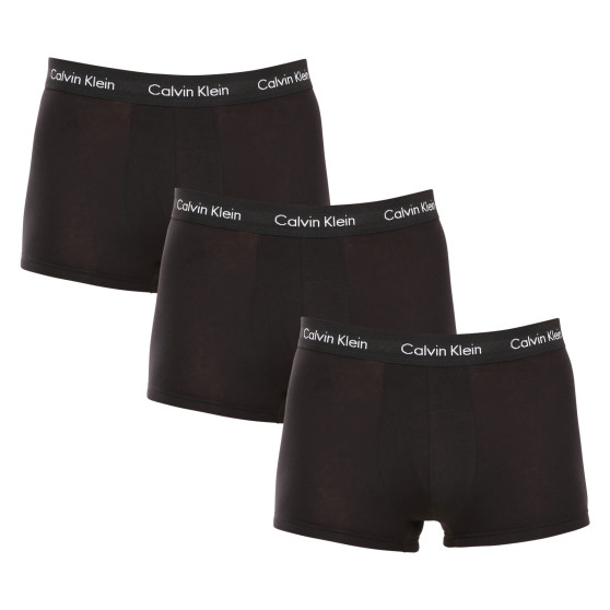 3PACK meeste bokserid Calvin Klein mustad (U2664G-XWB)