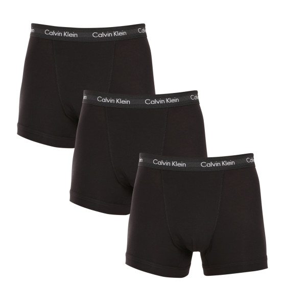 3PACK meeste bokserid Calvin Klein mustad (U2662G-XWB)