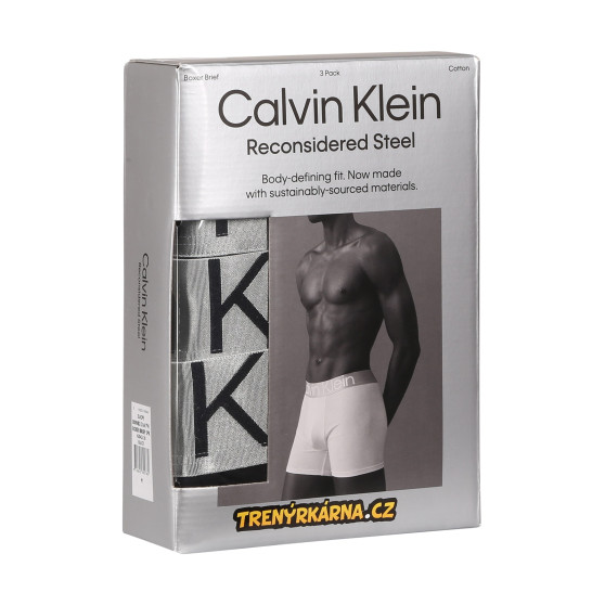 3PACK meeste bokserid Calvin Klein mustad (NB3131A-7V1)