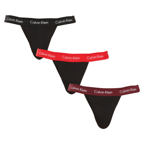 3PACK meeste kubemekaitsmed Calvin Klein must (NB3054A-I20)