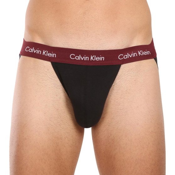 3PACK meeste kubemekaitsmed Calvin Klein must (NB3054A-I20)