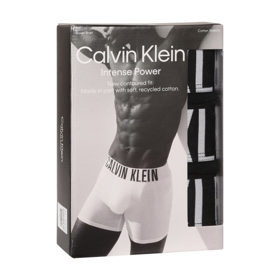 3PACK meeste bokserid Calvin Klein mustad (NB3609A-UB1)