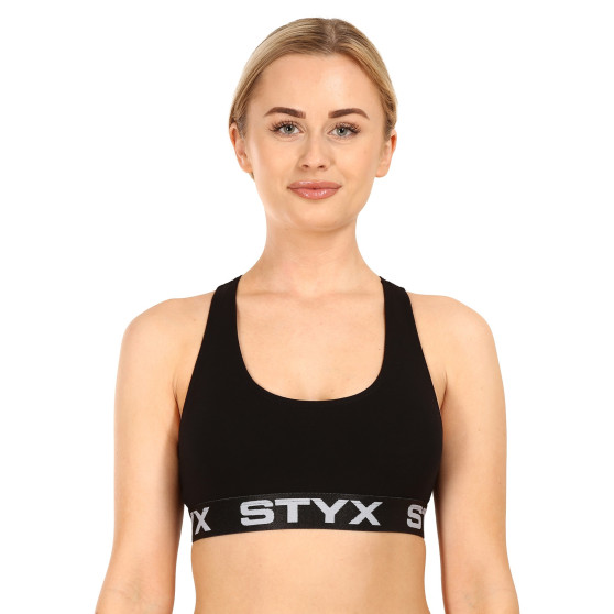 3PACK naiste rinnahoidja Styx sport must (3IP0960)