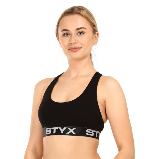 3PACK naiste rinnahoidja Styx sport must (3IP0960)