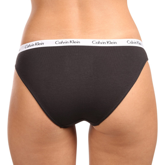 3PACK naiste aluspüksid Calvin Klein must (QD3588E-001)