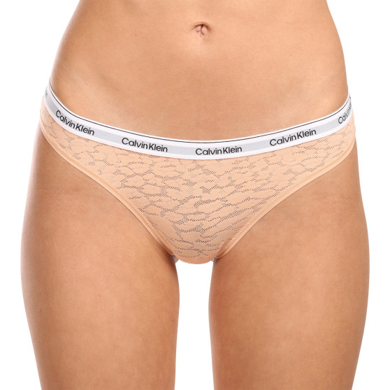 3PACK naiste Brasiilia aluspüksid Calvin Klein mitmevärvilised (QD5068E-GP9)