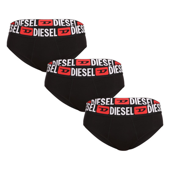 3PACK naiste aluspüksid Diesel must (A13124-0NJAP-E4101)