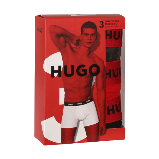 3PACK meeste bokserid HUGO mitmevärviline (50510192 025)