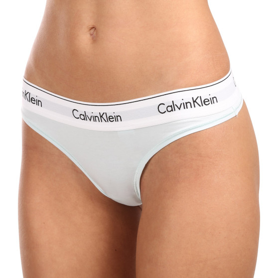 Naised Stringid Calvin Klein sinine (F3786E-LKW)