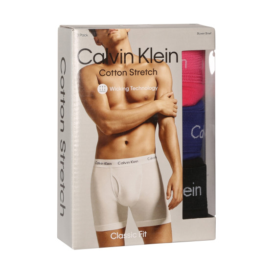 3PACK meeste bokserid Calvin Klein mitmevärviline (NB2616A-NLT)