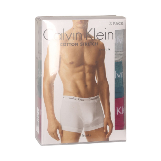 3PACK meeste bokserid Calvin Klein mitmevärviline (U2662G-MXA)