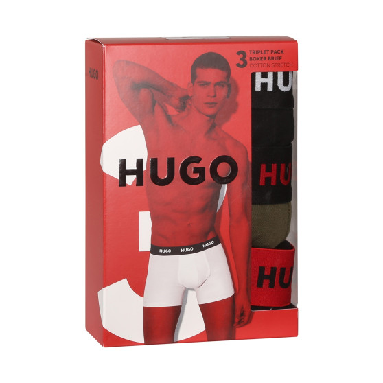 3PACK meeste bokserid HUGO mitmevärviline (50503079 972)